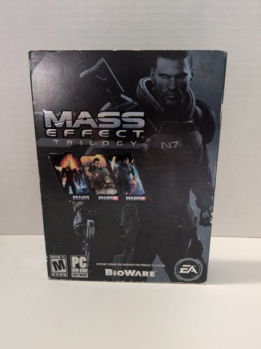 Mass effect trilogy dvd - mass,