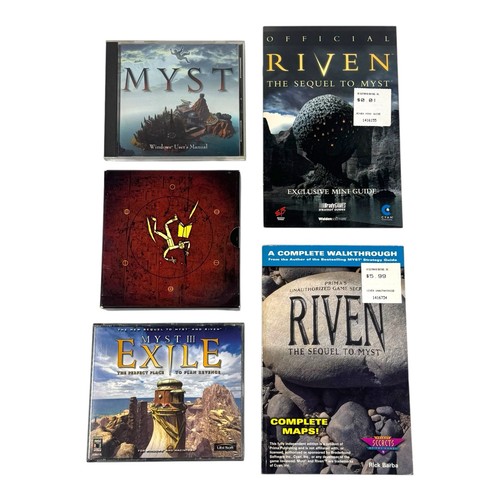 Myst trilogy riven - trilogy, (myst,