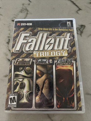 Fallout trilogy dvd rom - fallout, dvd-rom