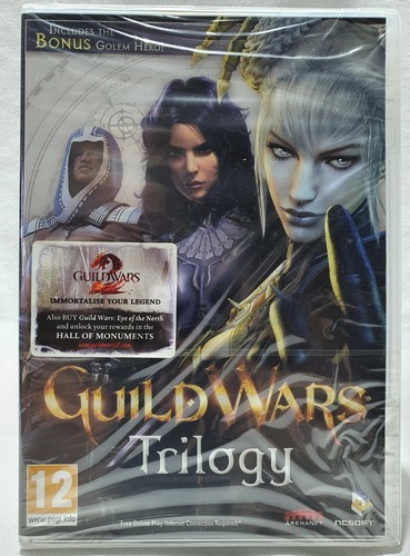 Guild wars trilogy dvd rom - trilogy, dvd-rom