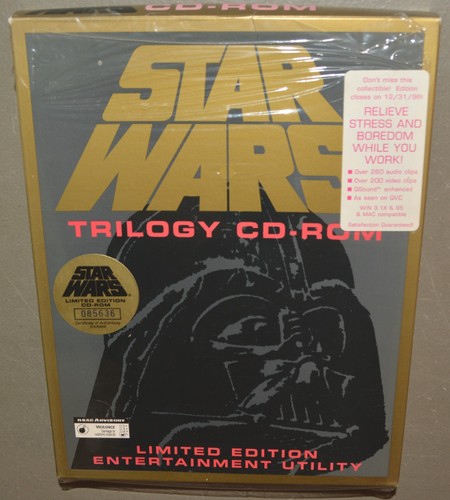 Rom star wars trilogy - cd-rom,